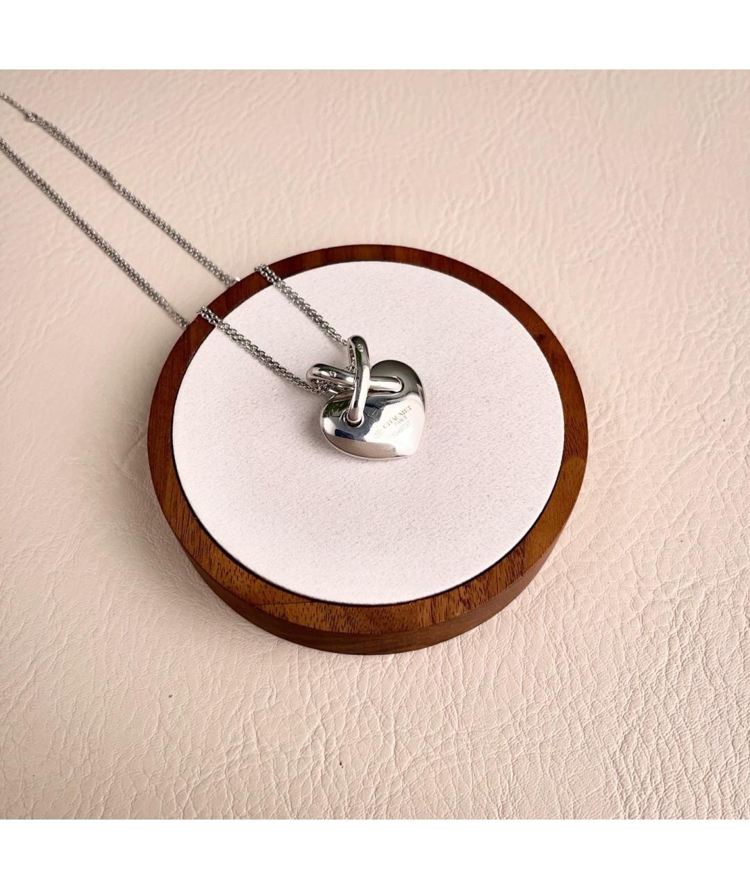 CHAUMET Серебряное колье из белого золота, фото 6
