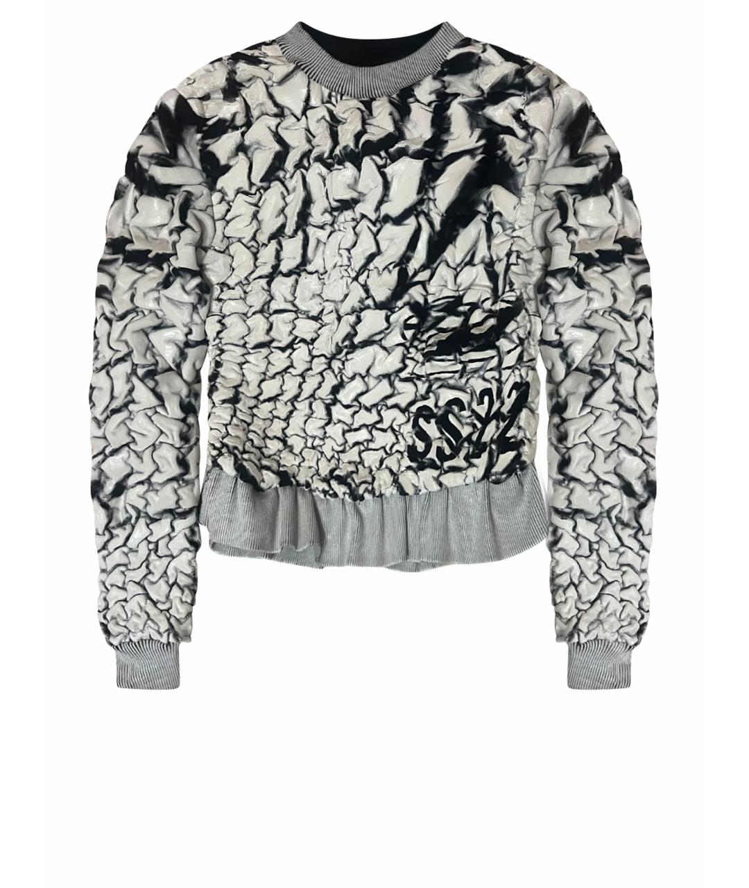 DIESEL Белый вискозный джемпер / свитер, фото 1