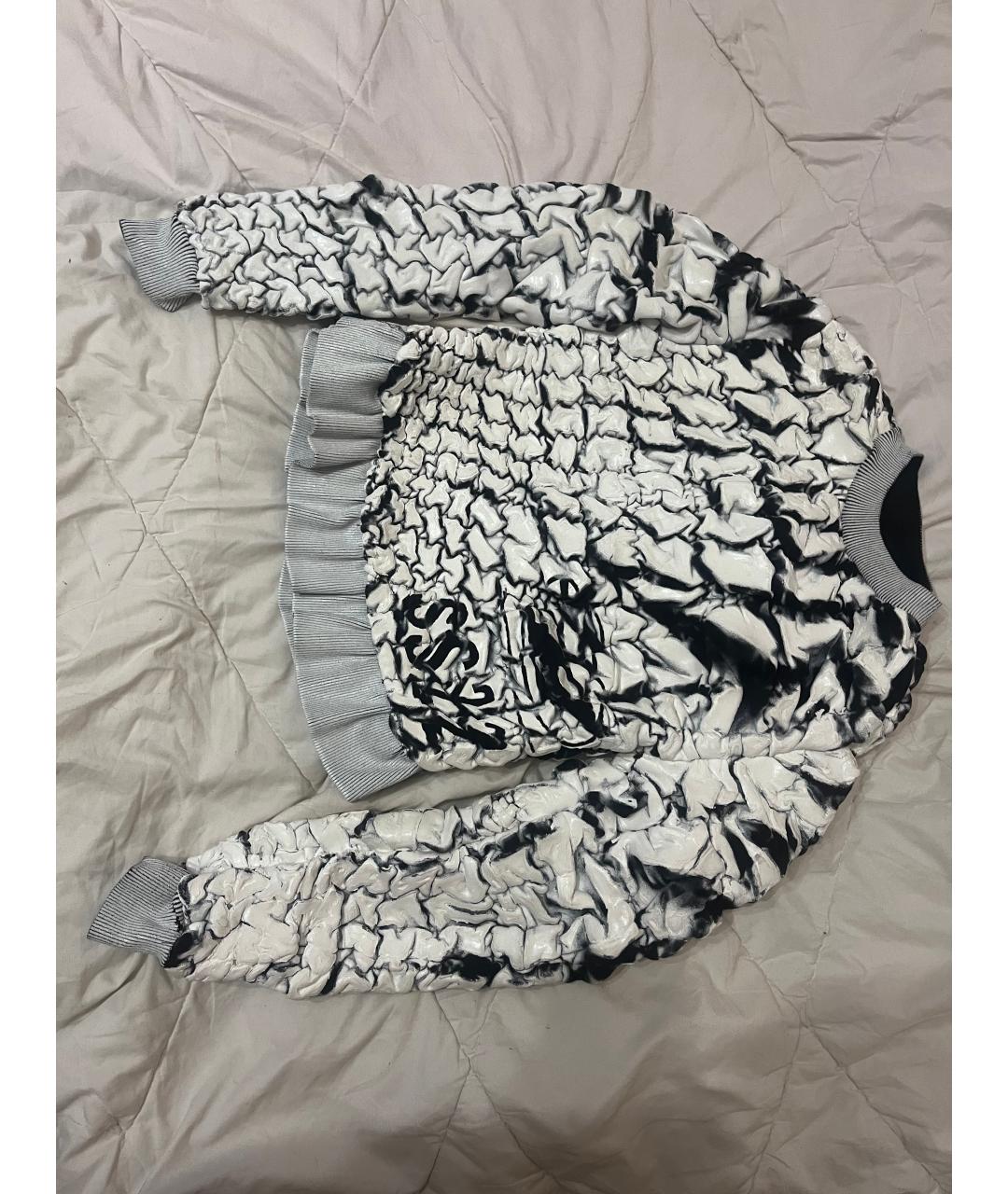 DIESEL Белый вискозный джемпер / свитер, фото 3