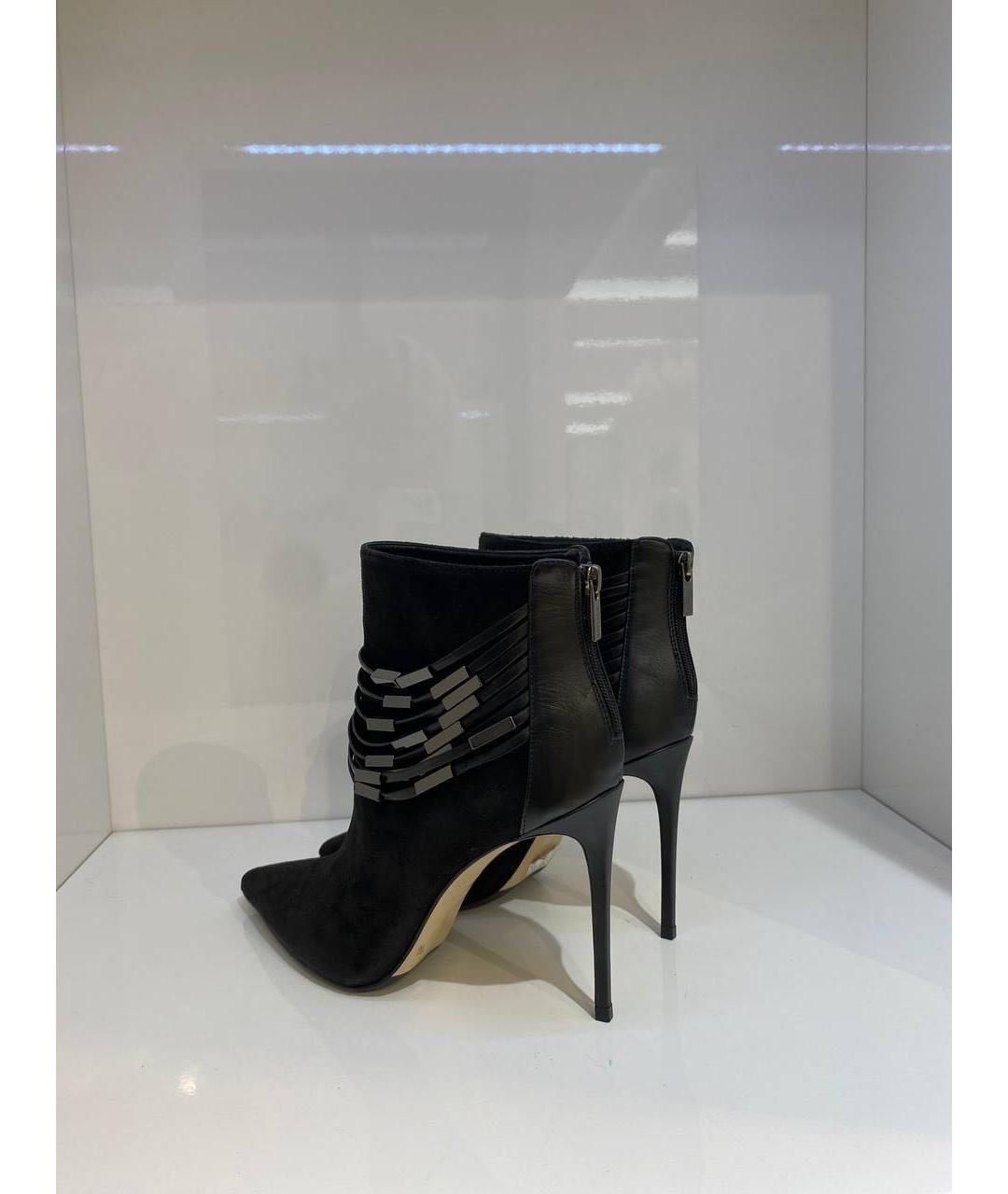 LE SILLA Черные замшевые ботинки, фото 3