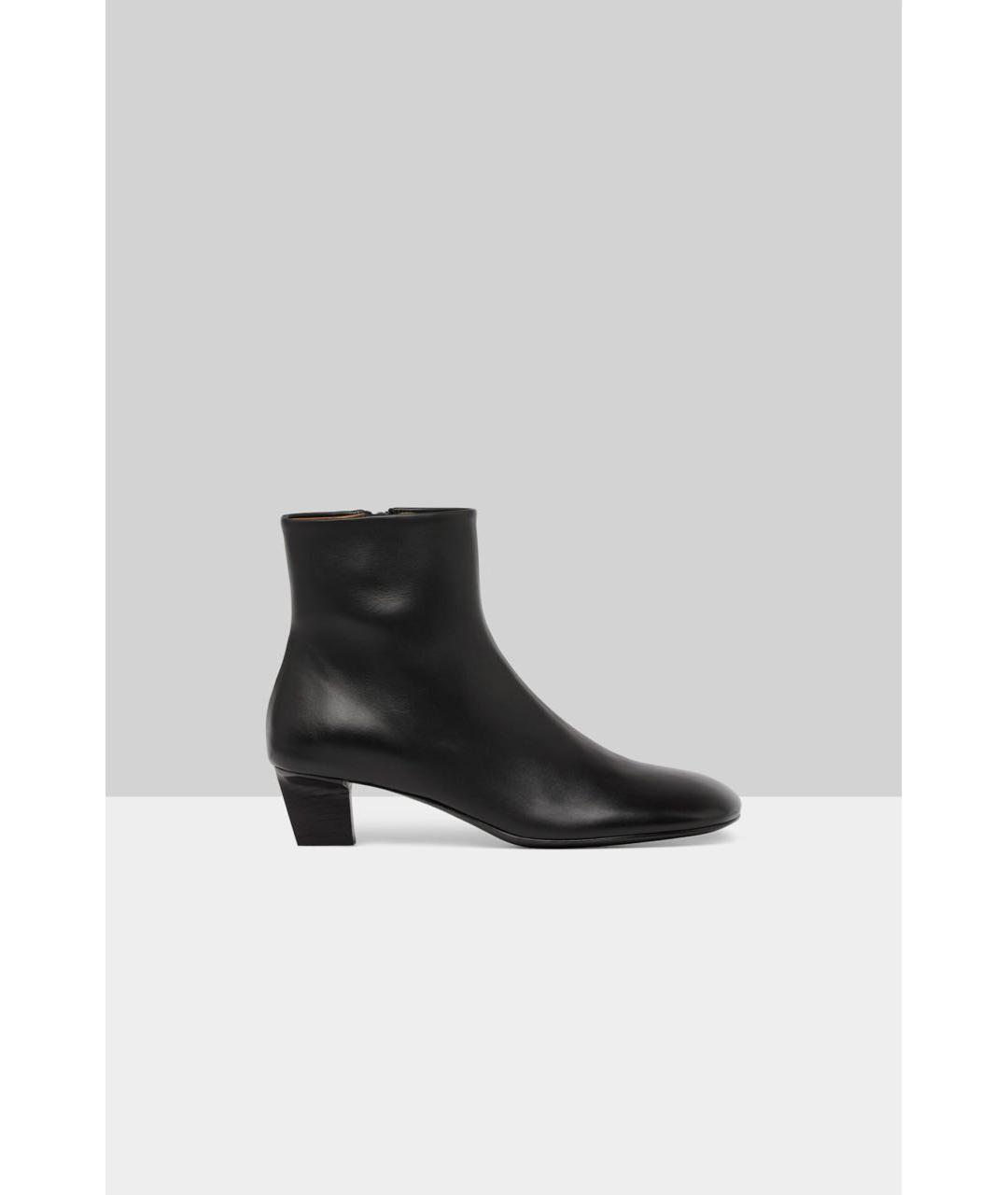 MARSELL Черные кожаные ботильоны, фото 5