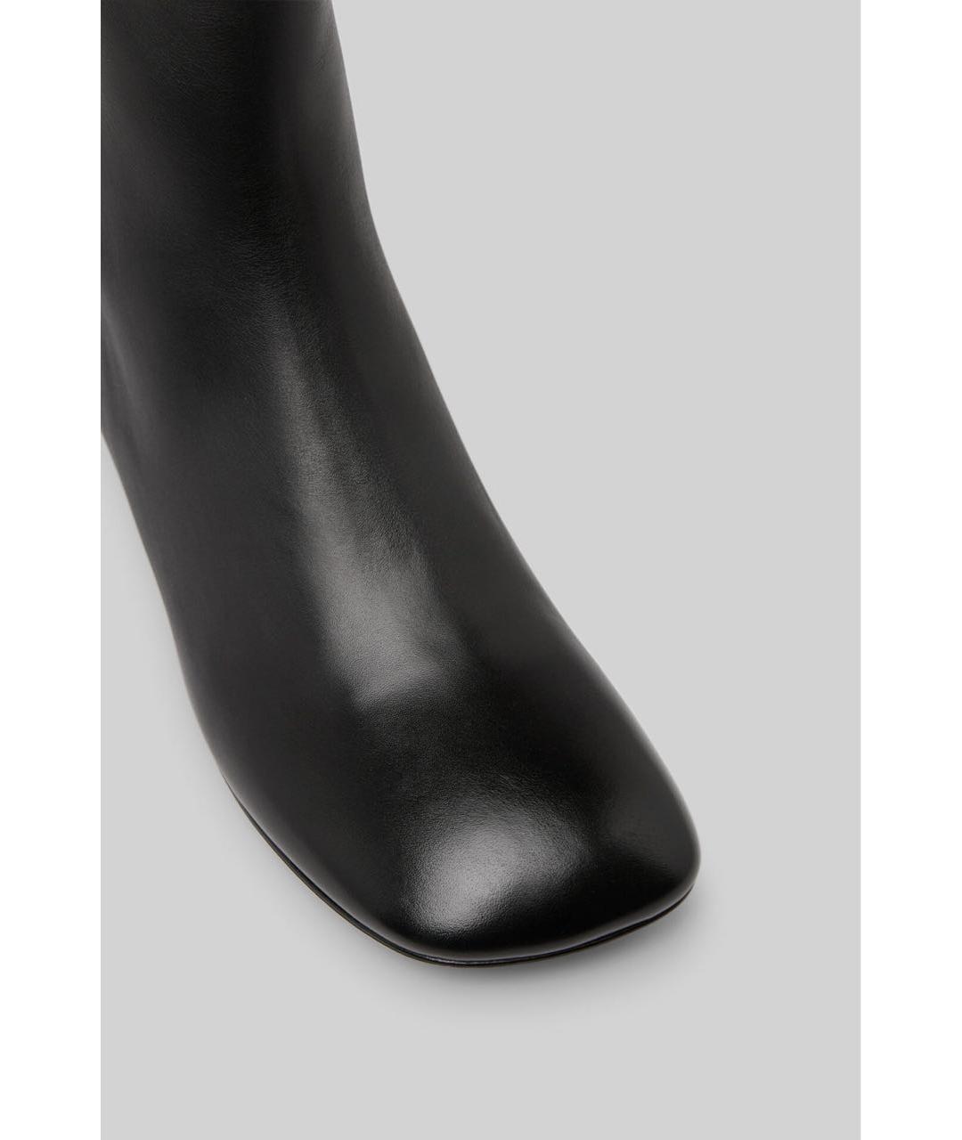 MARSELL Черные кожаные ботильоны, фото 4