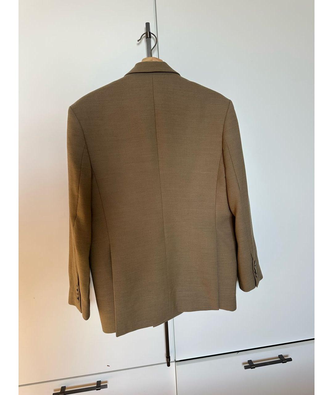 PERVERT Бежевый шерстяной жакет/пиджак, фото 2