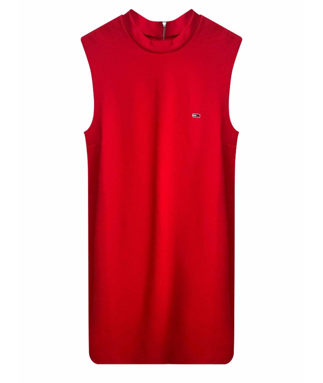 TOMMY HILFIGER Красное повседневное платье, фото 1