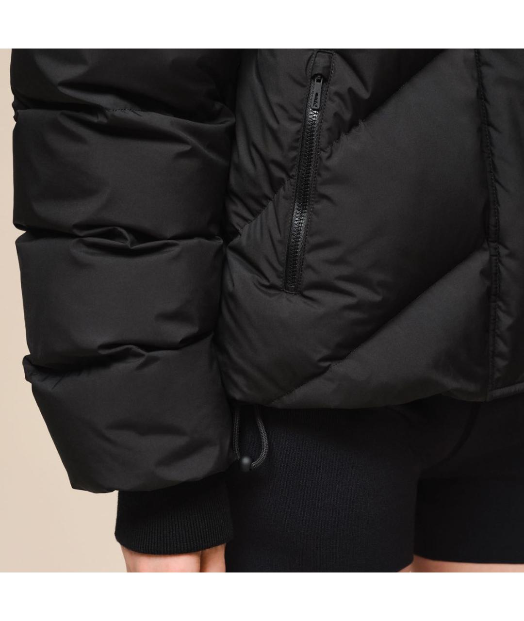 HERMES Черный пуховик, фото 3