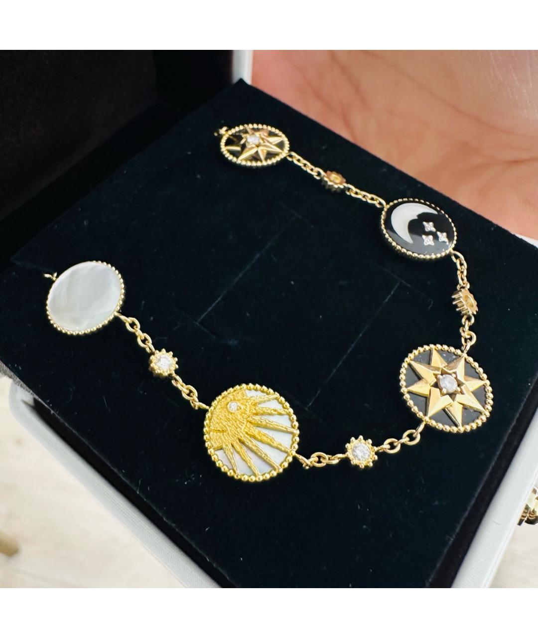 CHRISTIAN DIOR Золотой браслет из желтого золота, фото 3