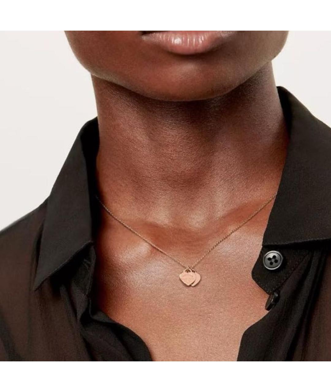 TIFFANY&CO Золотая подвеска из розового золота, фото 4