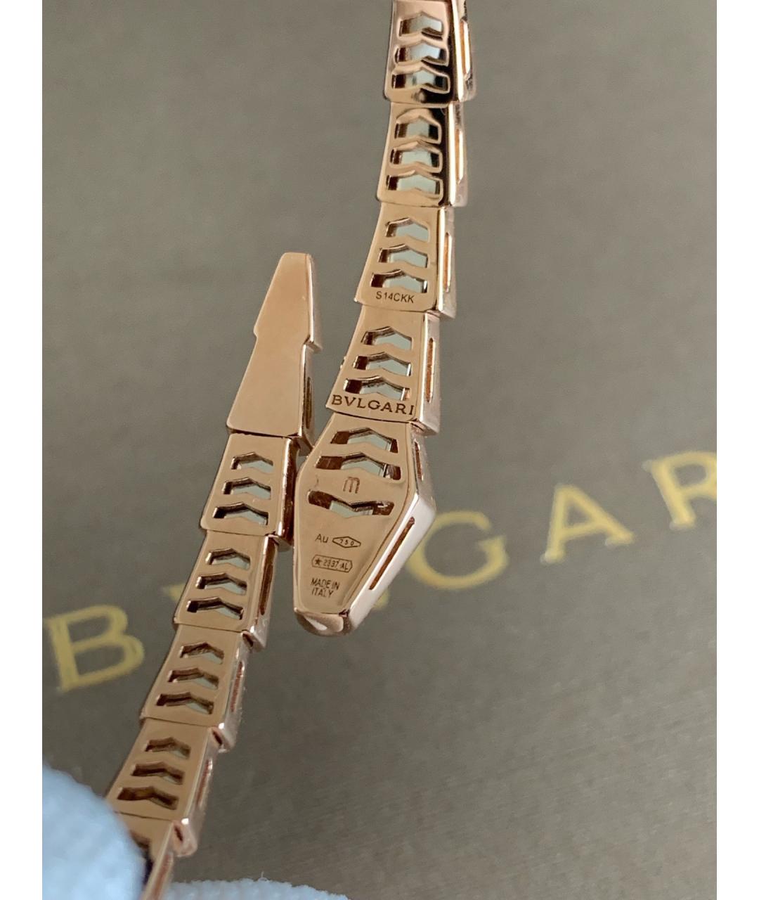 BVLGARI Золотой браслет из розового золота, фото 3