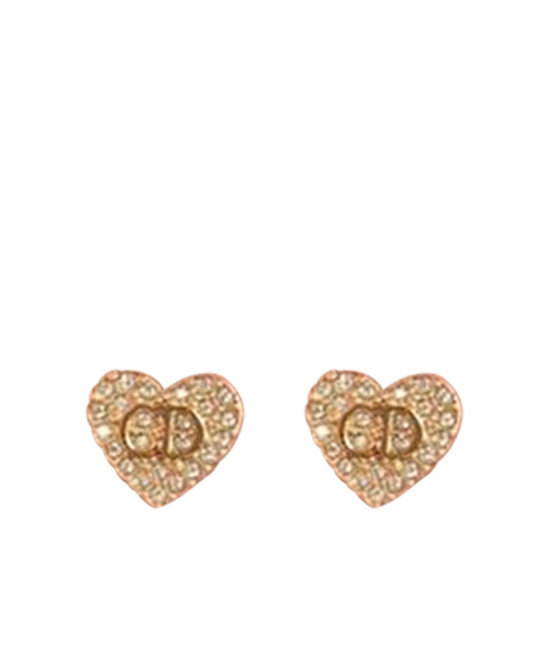 CHRISTIAN DIOR Золотые серьги, фото 1