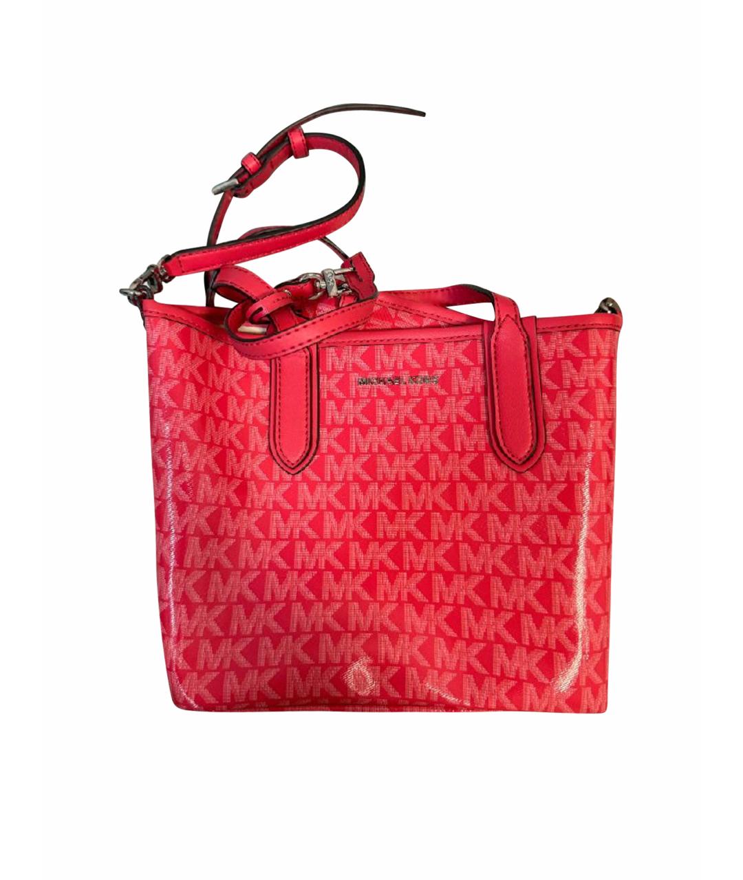 MICHAEL KORS Розовая сумка тоут, фото 1