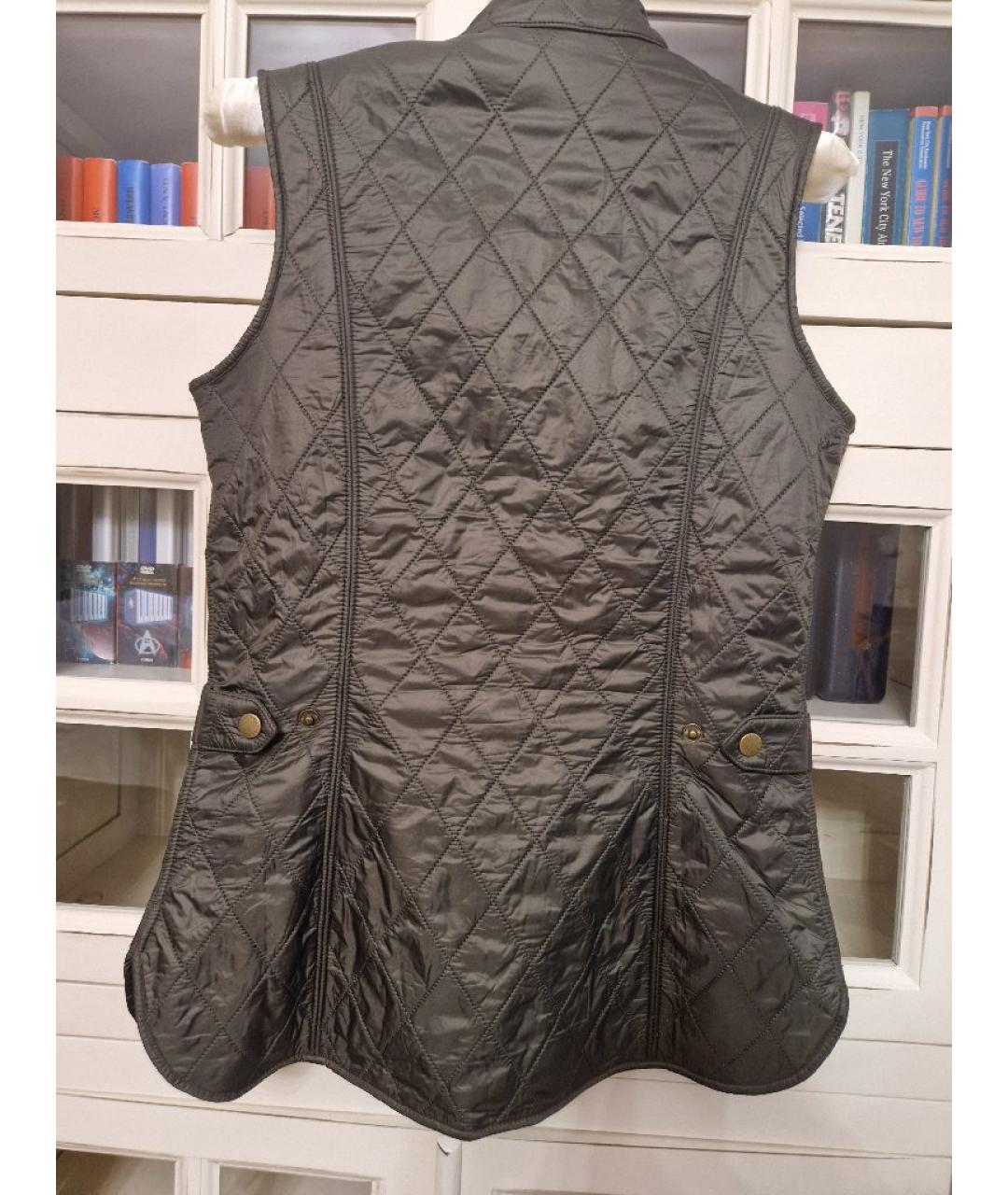 BARBOUR Хаки полиэстеровый жилет, фото 2