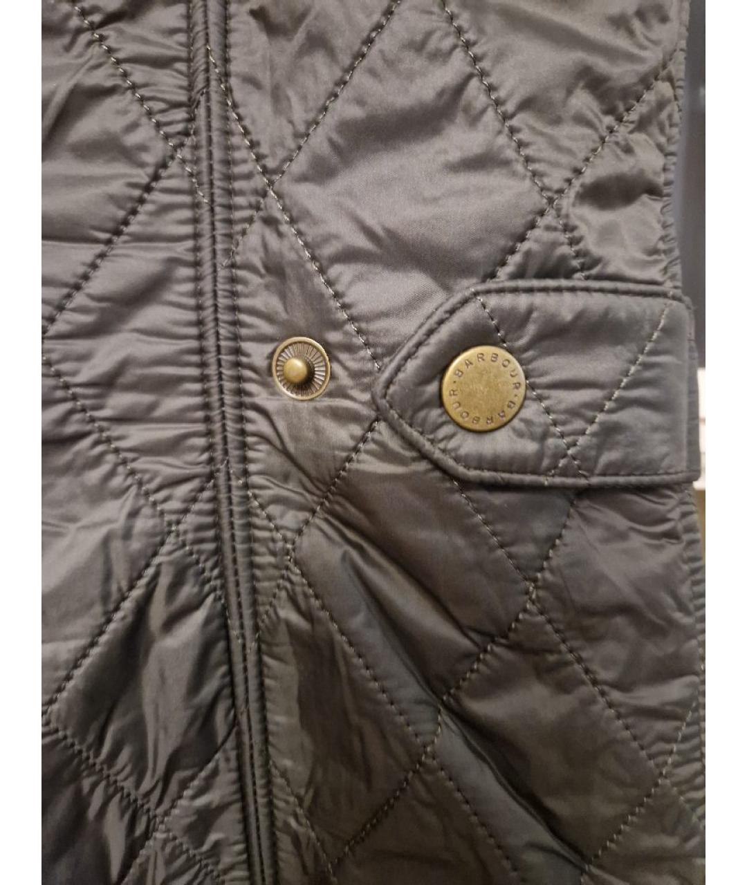 BARBOUR Хаки полиэстеровый жилет, фото 4