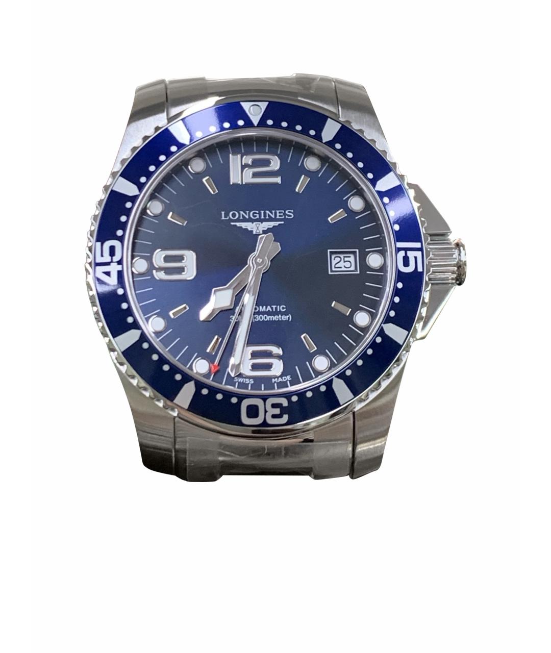 LONGINES Черные металлические часы, фото 1