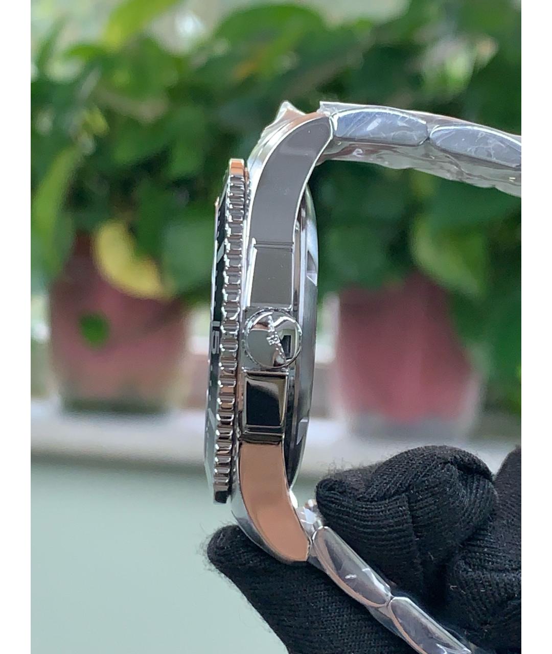 LONGINES Черные металлические часы, фото 2