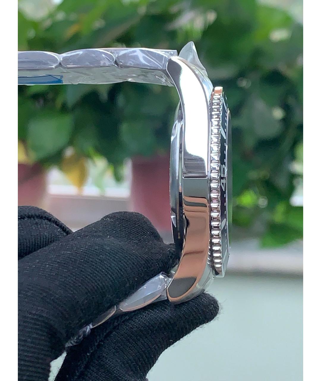 LONGINES Черные металлические часы, фото 3