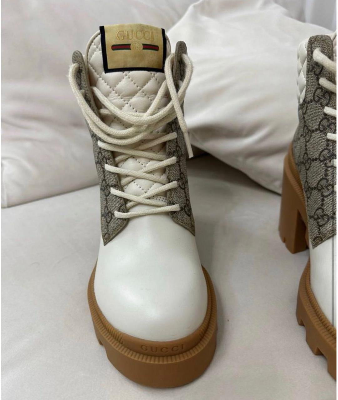 GUCCI Мульти кожаные ботинки, фото 2