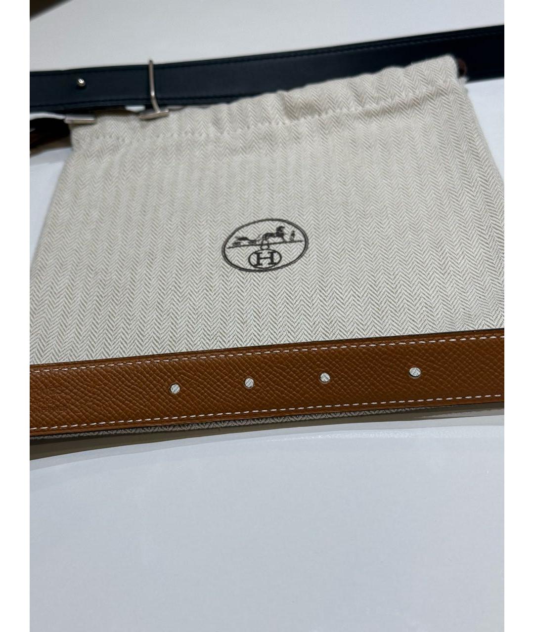 HERMES Мульти кожаный ремень, фото 5