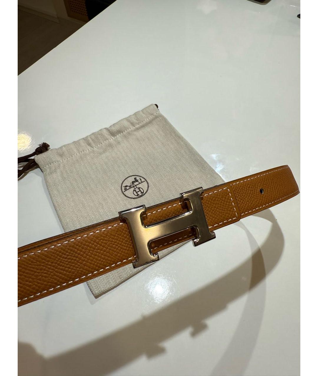 HERMES Мульти кожаный ремень, фото 6