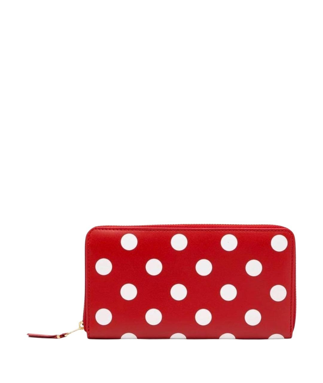 COMME DES GARÇONS Красный кожаный кошелек, фото 1
