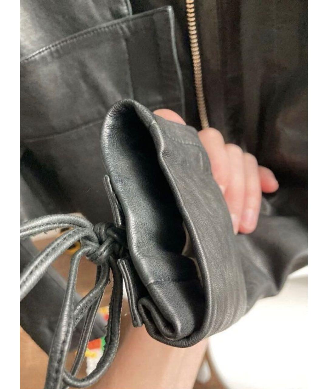 GIVENCHY Черная кожаная куртка, фото 6