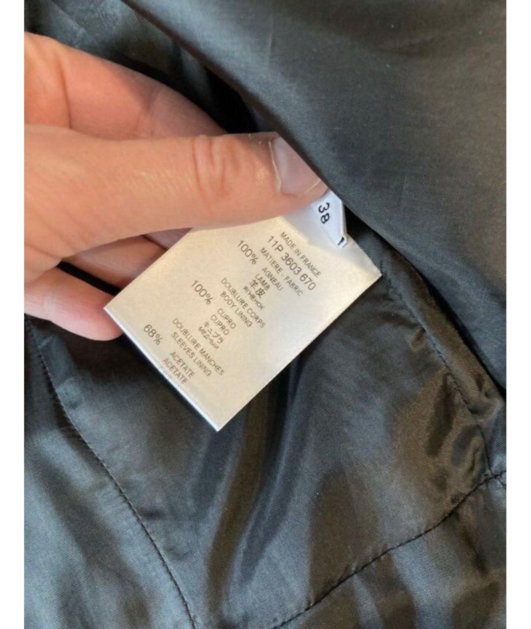 GIVENCHY Черная кожаная куртка, фото 5