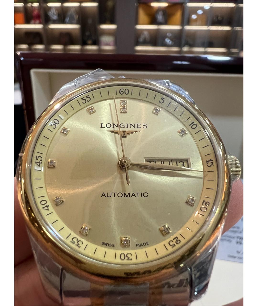 LONGINES Золотые часы из желтого золота, фото 2