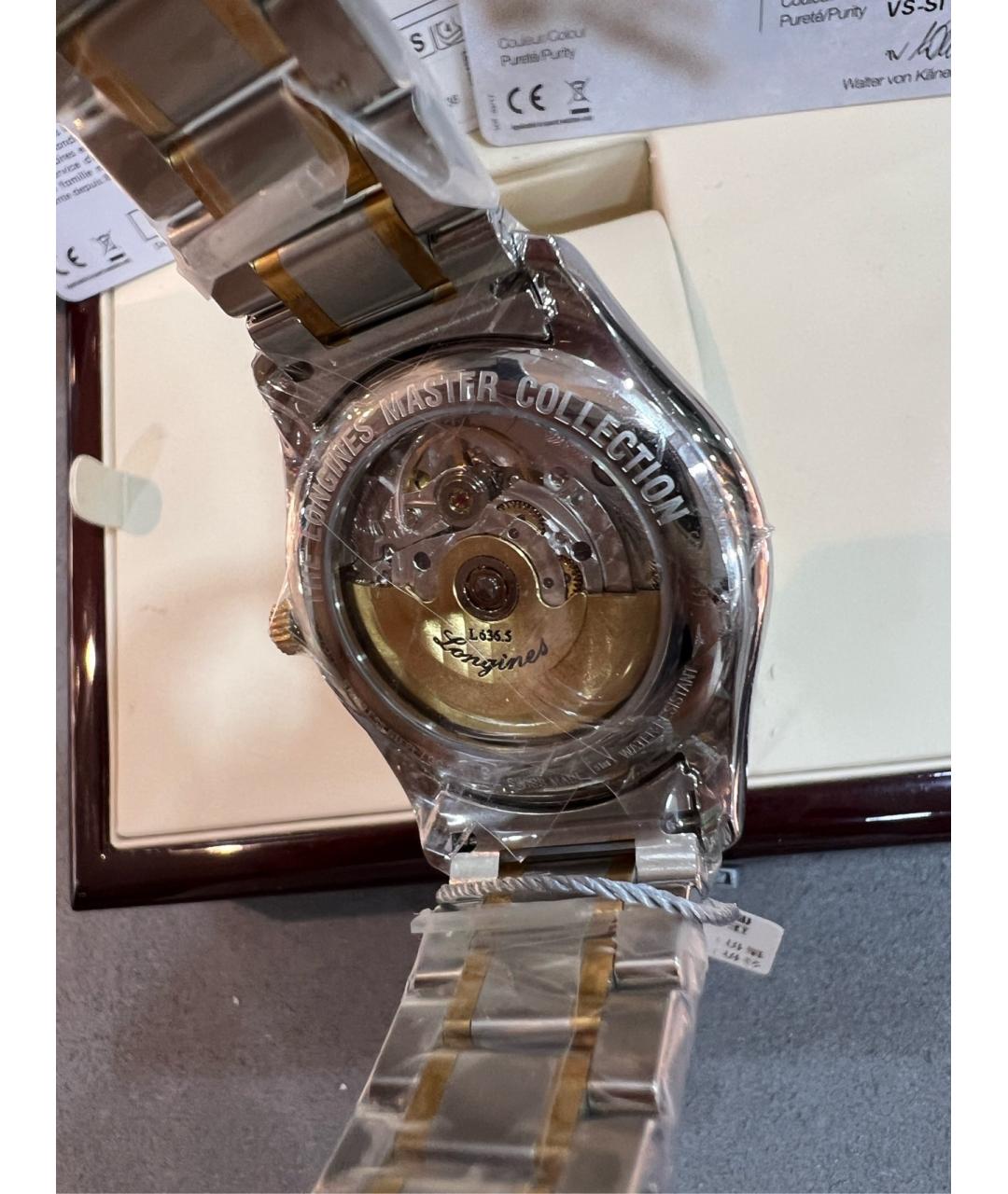 LONGINES Золотые часы из желтого золота, фото 7