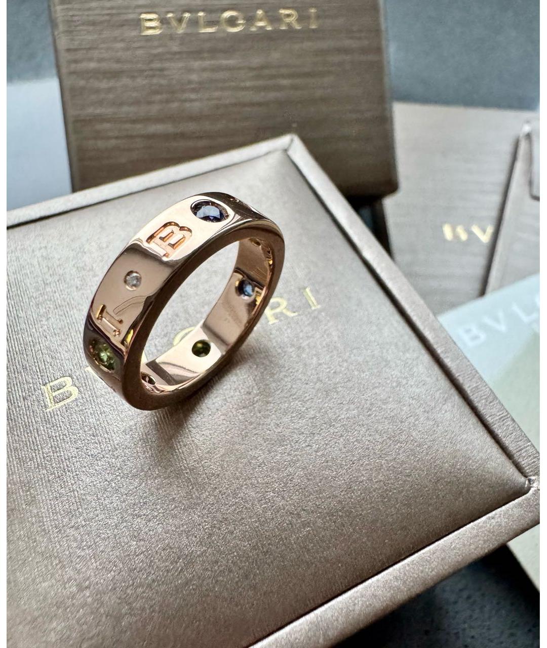 BVLGARI Золотое кольцо из розового золота, фото 4