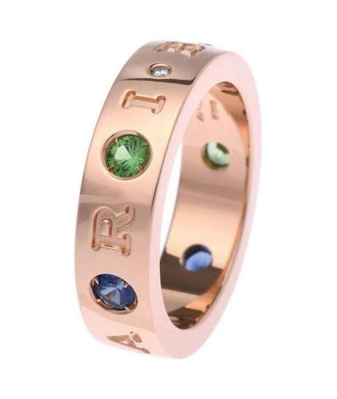 BVLGARI Золотое кольцо из розового золота, фото 1