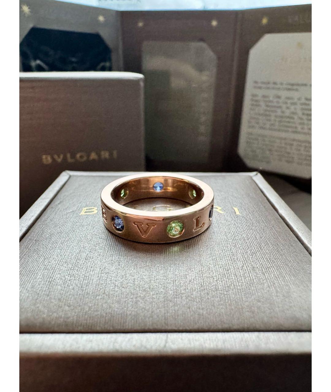 BVLGARI Золотое кольцо из розового золота, фото 3