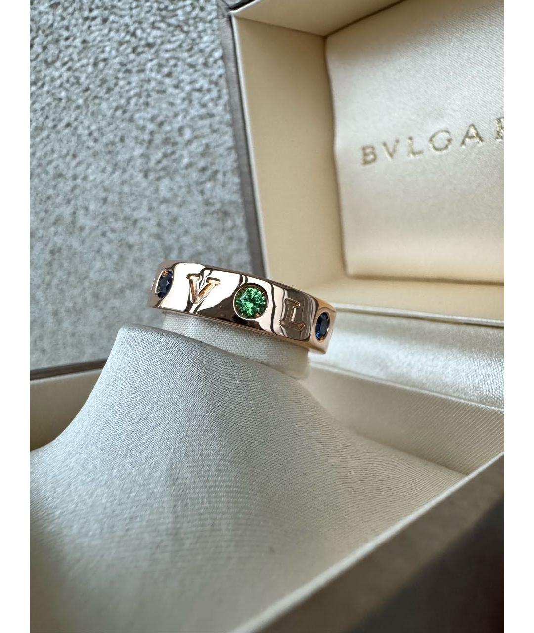 BVLGARI Золотое кольцо из розового золота, фото 6