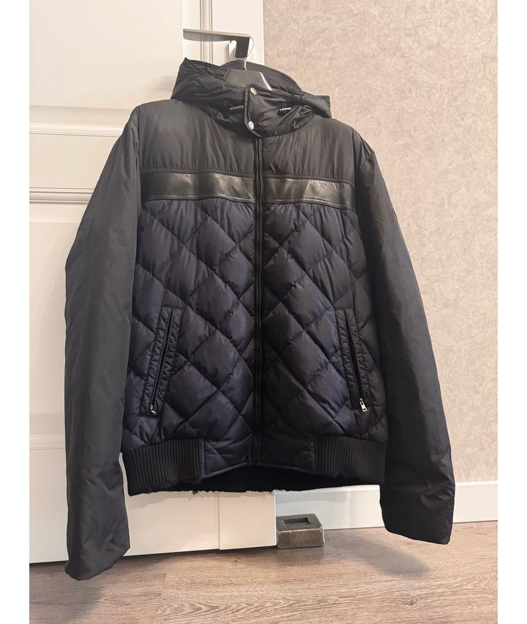 GUCCI Темно-синяя полиэстеровая куртка, фото 7