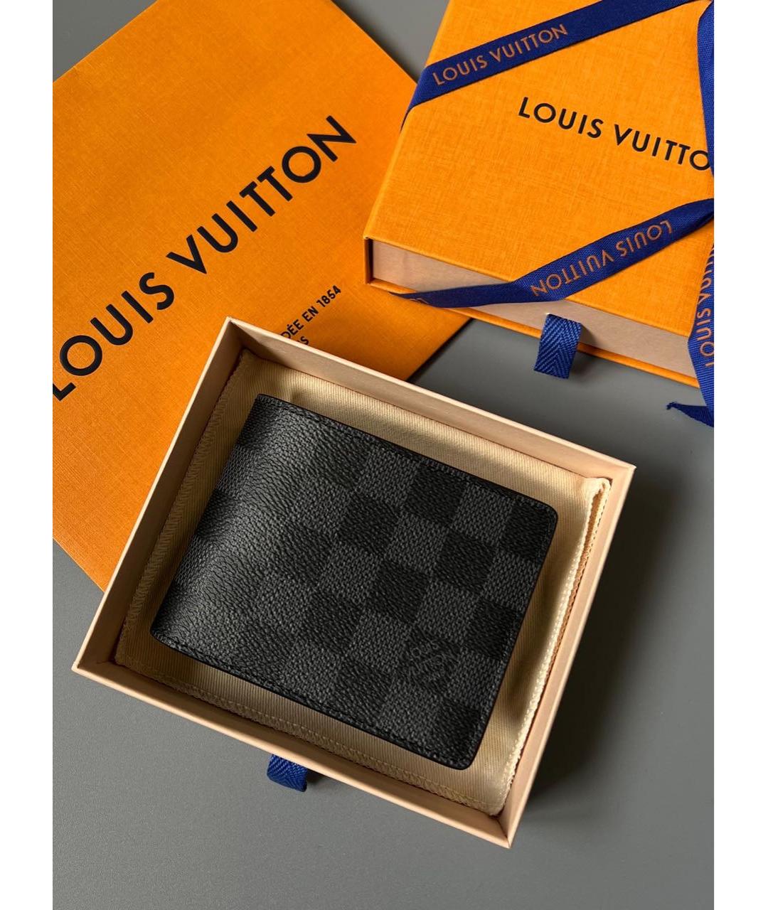 LOUIS VUITTON Серый кошелек, фото 2