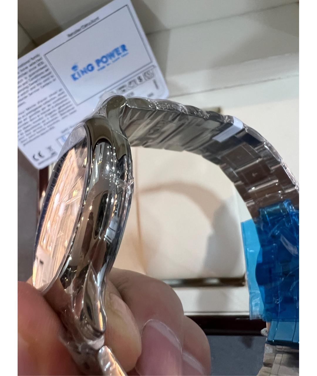 LONGINES Черные металлические часы, фото 4