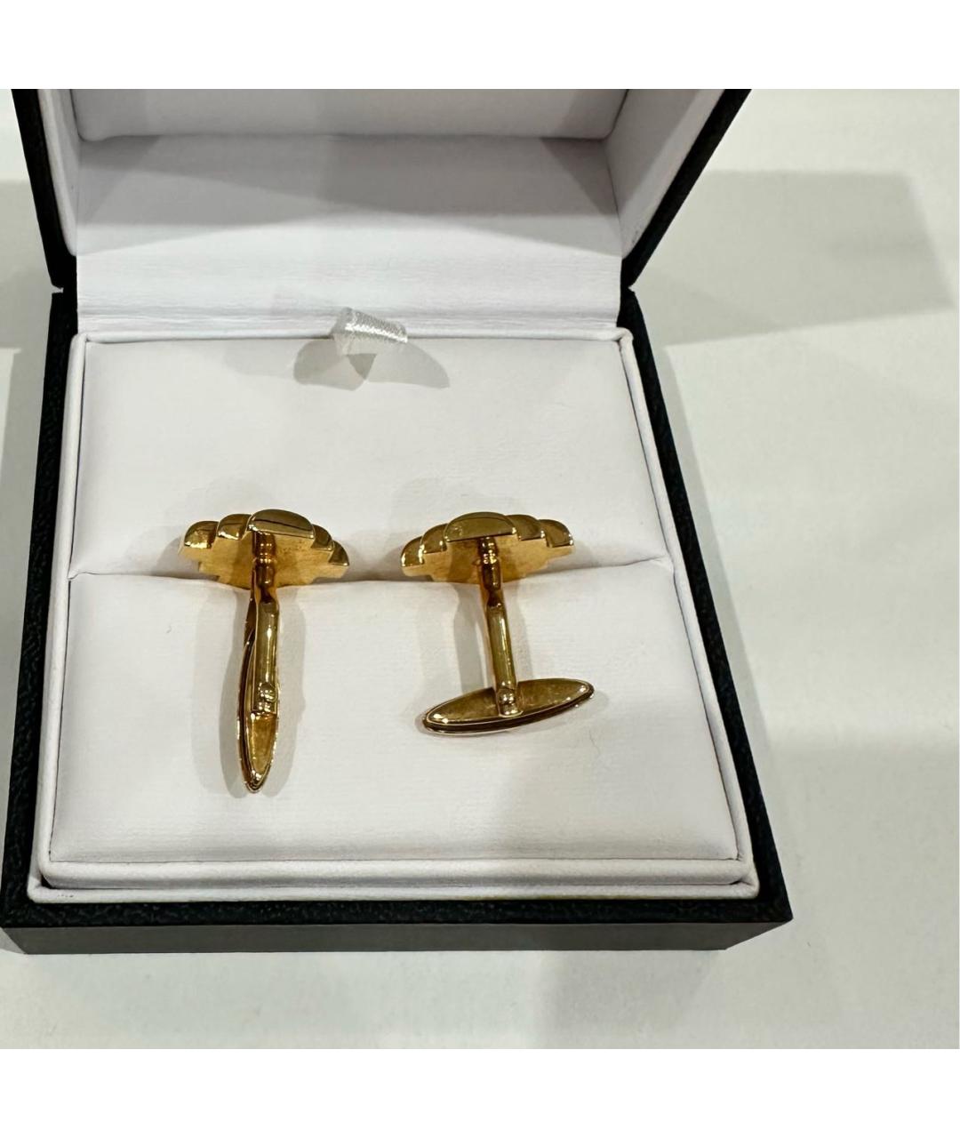 LANVIN Золотые позолоченные запонки, фото 3