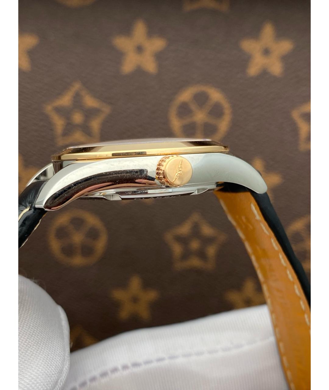 LONGINES Черные металлические часы, фото 4