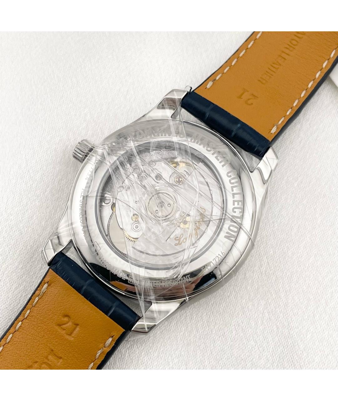 LONGINES Черные металлические часы, фото 4