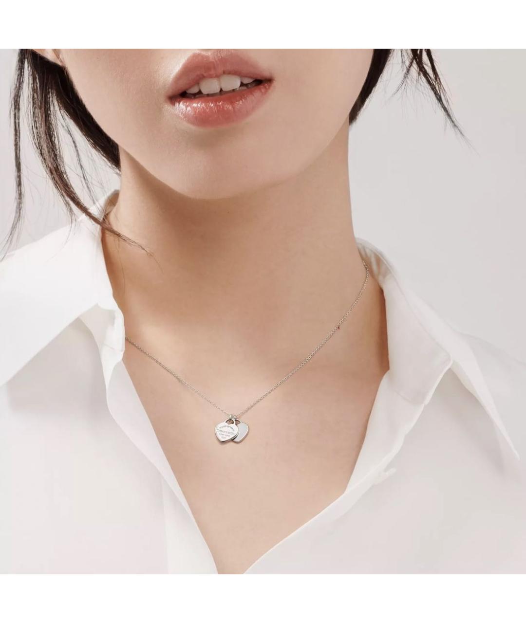 TIFFANY&CO Серебряная серебряная подвеска, фото 2