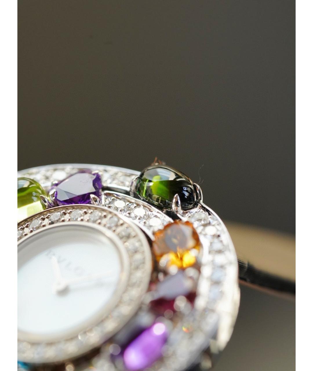 BVLGARI Белые часы из белого золота, фото 6