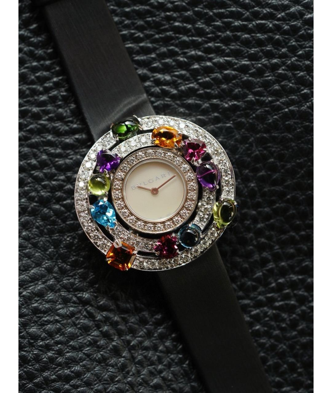 BVLGARI Белые часы из белого золота, фото 9