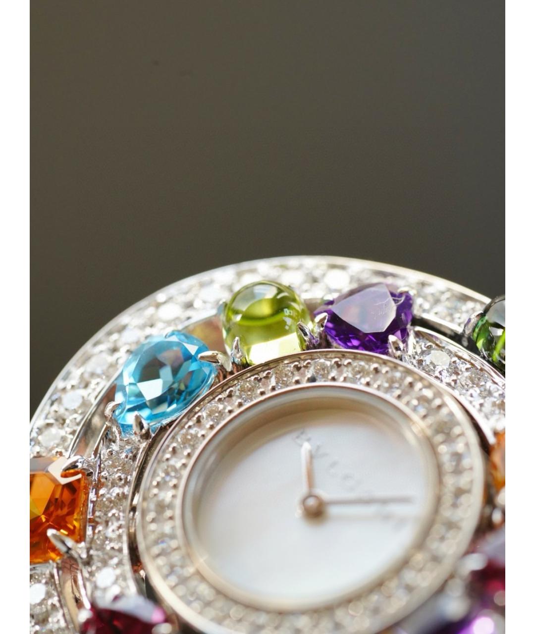 BVLGARI Белые часы из белого золота, фото 4