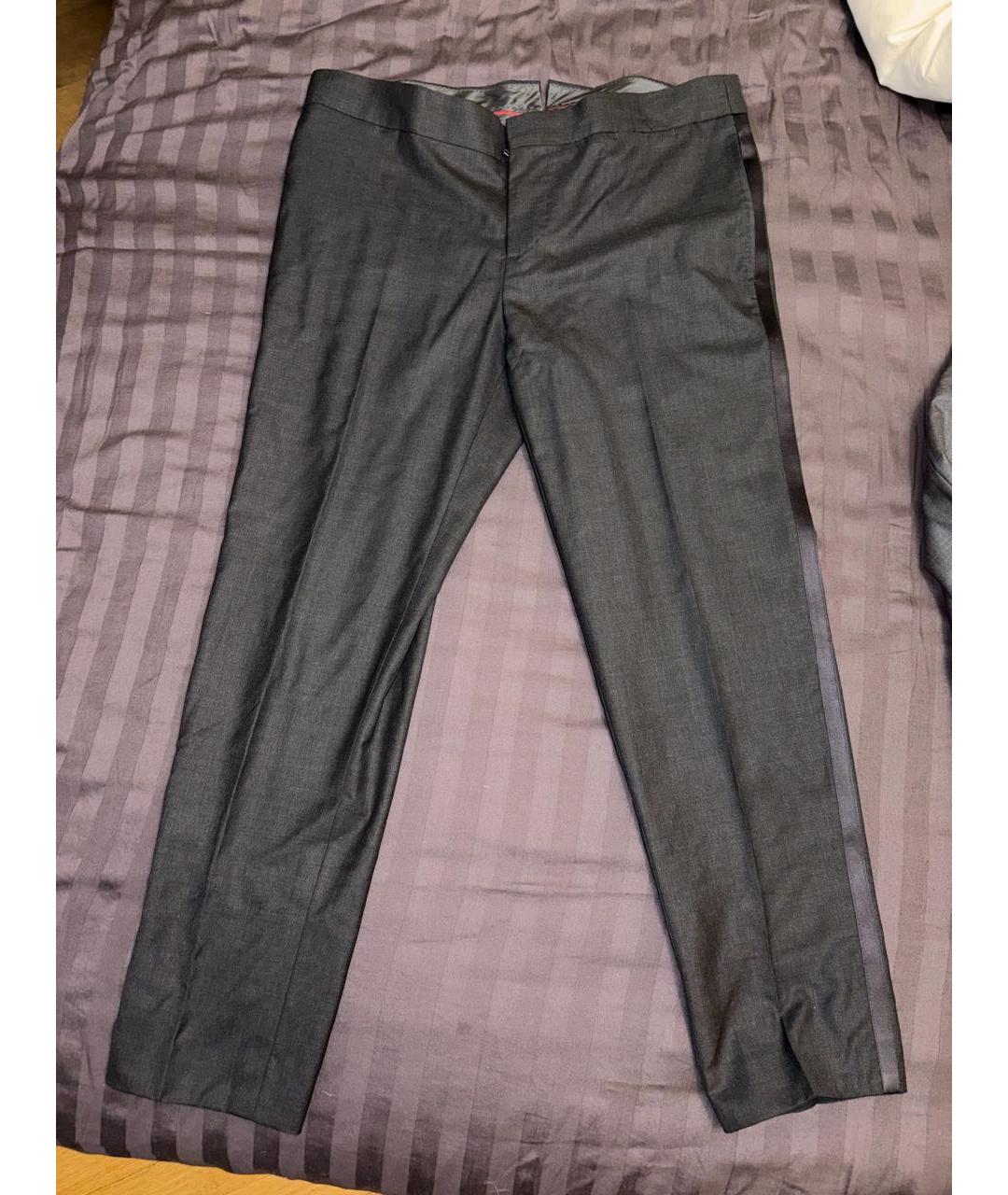 BRUNELLO CUCINELLI Серый вечерний костюм, фото 3