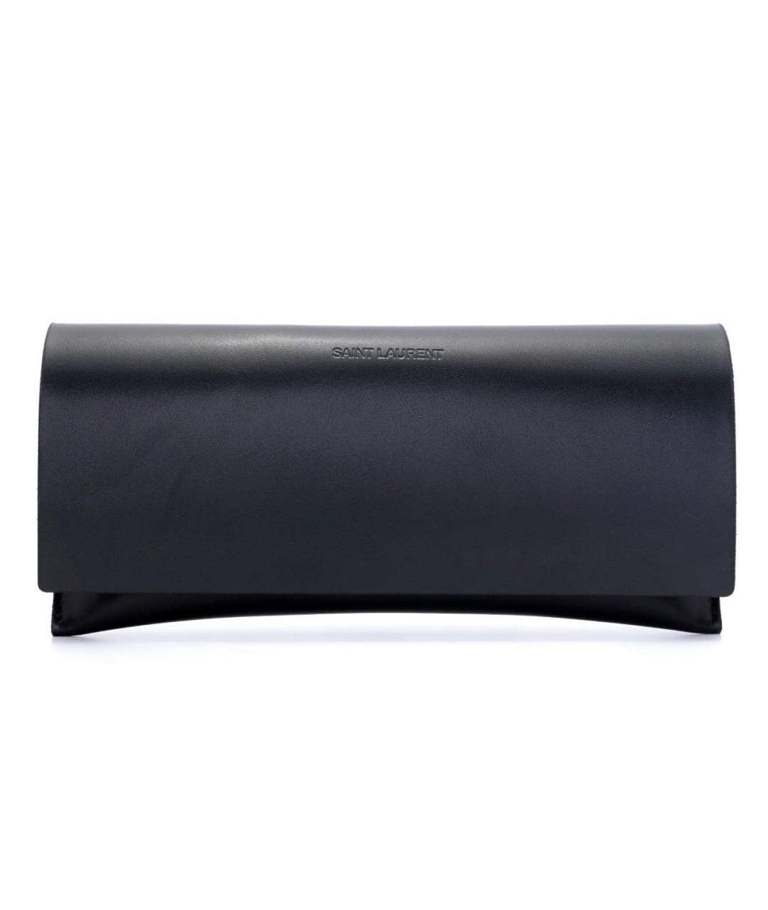 SAINT LAURENT Серебряные металлические солнцезащитные очки, фото 4