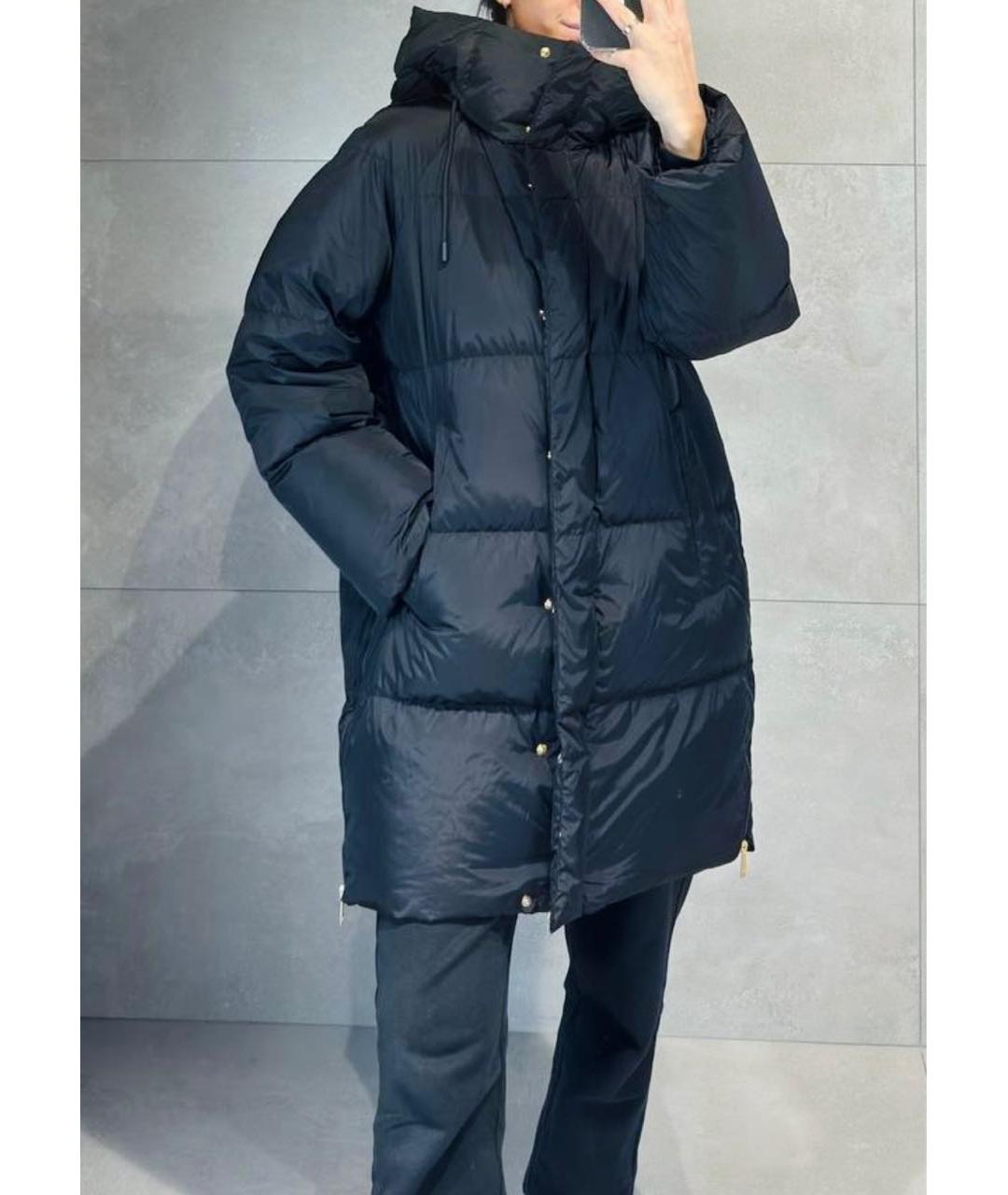 WEEKEND MAX MARA Черный пуховик, фото 4