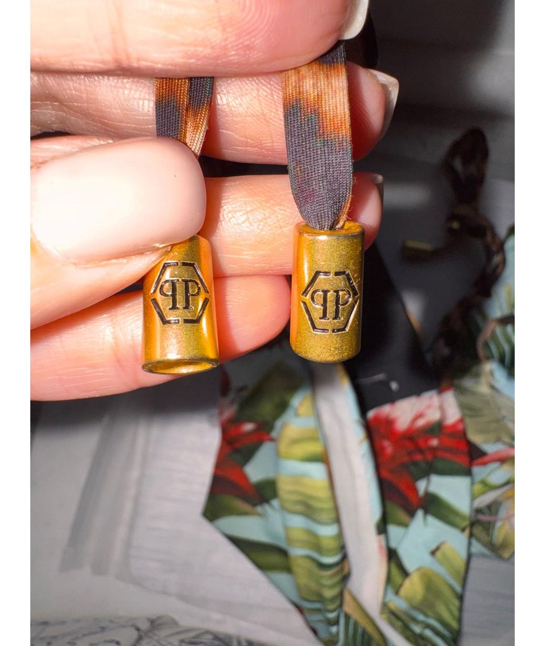 PHILIPP PLEIN Мульти полиэстеровый купальник, фото 7