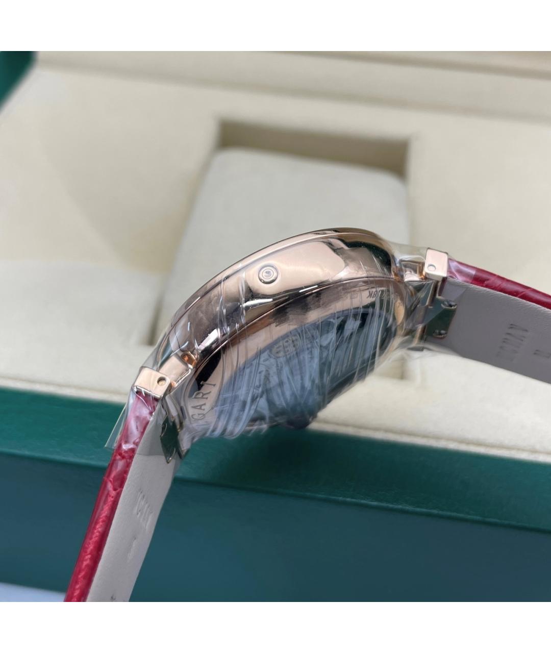 BVLGARI Белые металлические часы, фото 4