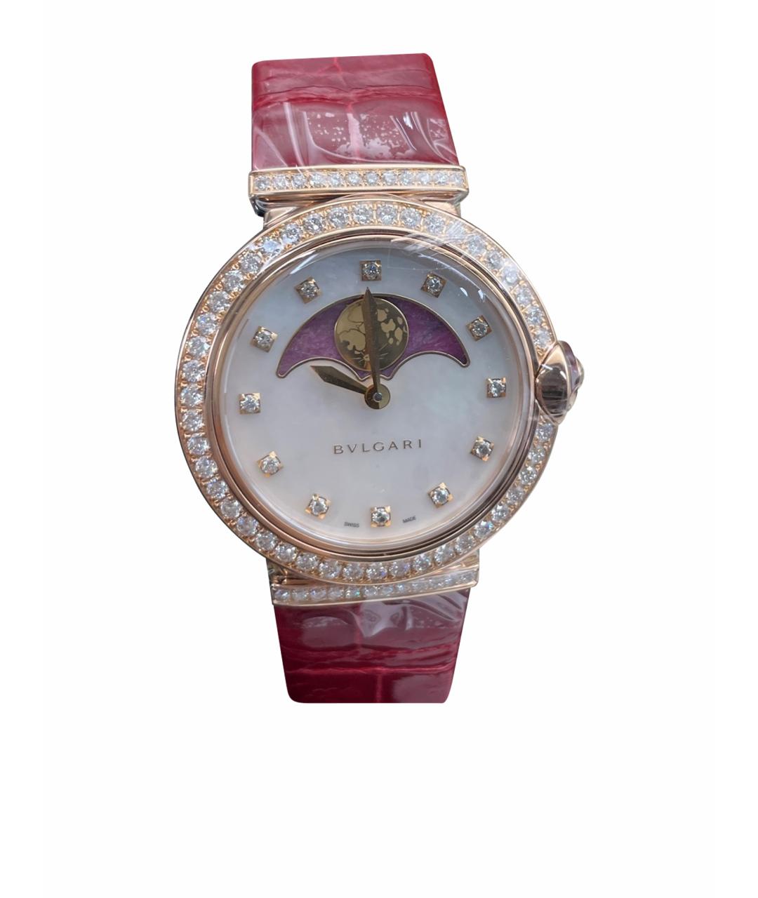 BVLGARI Белые металлические часы, фото 1