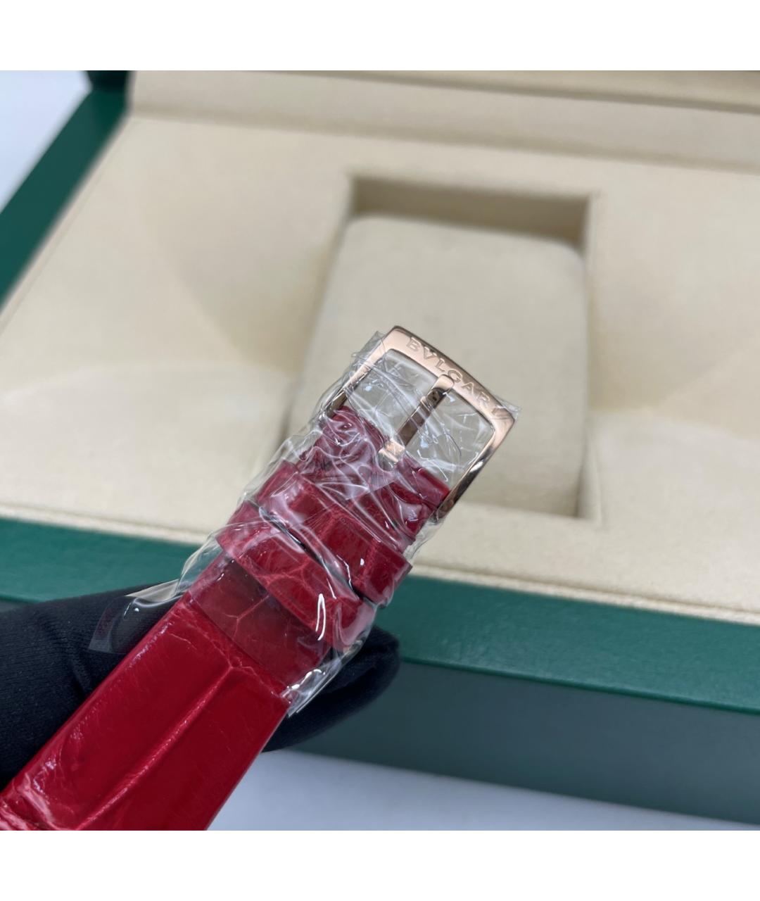 BVLGARI Белые металлические часы, фото 6