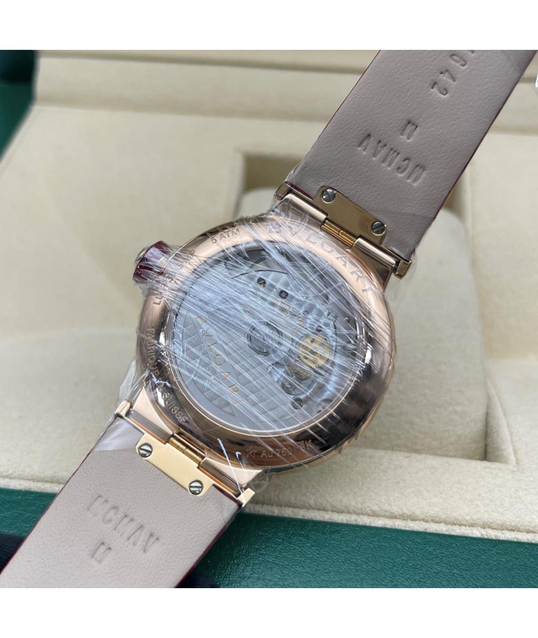 BVLGARI Белые металлические часы, фото 5