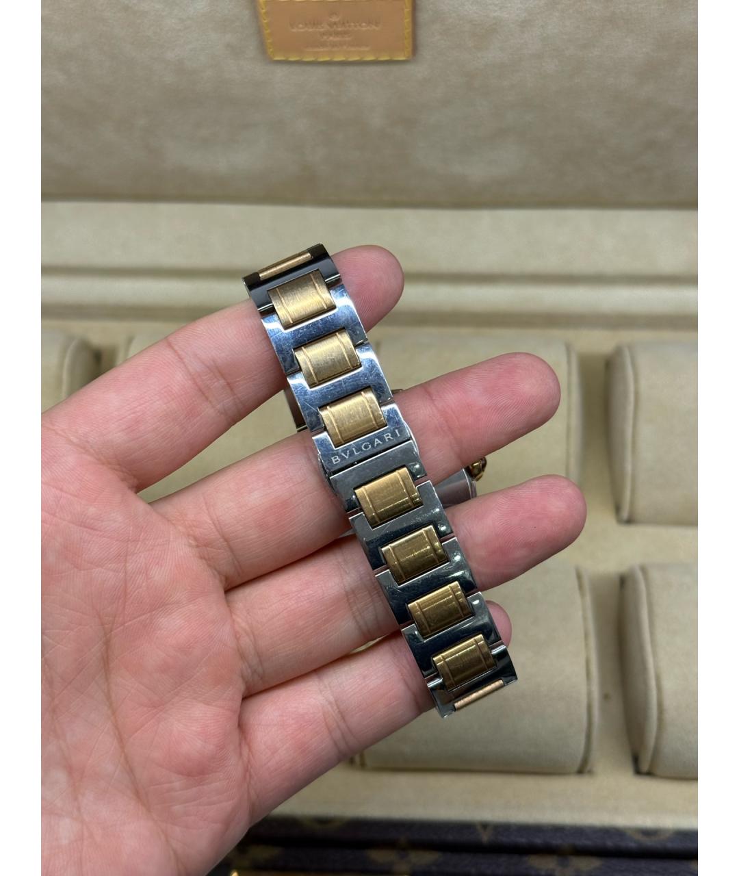 BVLGARI Красные часы из розового золота, фото 3